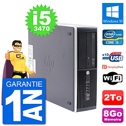 PC HP Compaq Pro 6300 SFF Intel i5-3470 RAM 8Go Disque Dur 2To Windows 10 Wifi · Occasion 