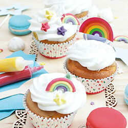 Scrapcooking Cake topper LED Arc-en-ciel