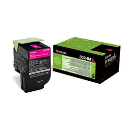 Lexmark 802H Toner Magenta 80C2HM0