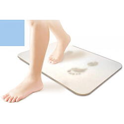 Tapis de bain en Diatomite - 60 x 39 cm - Bleu - ECOGAM