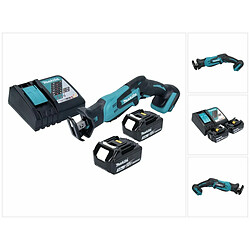 Makita DJR 185 RF Scie sabre récipro sans fil 18 V + 2x Batteries 3,0 Ah + Chargeur