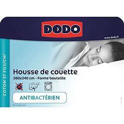 Acheter Housse de couette 240x260 cm DODO COTON blanc