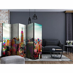 Paris Prix Paravent 5 Volets Colors of New York City 172x225cm