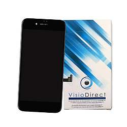 Visiodirect Ecran complet compatible avec IPHONE SE 2020 noir vitre tactile + ecran LCD sur chassis 