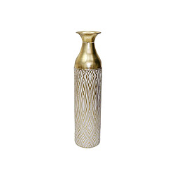 Vase de sol Alexandra House Living Doré Métal 15 x 63 x 15 cm