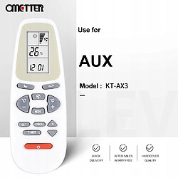 GUPBOO Télécommande Universelle de Rechange pour télécommande de climatiseur AUX KT-AX1 KT-AX4 AUX-E1 FJ