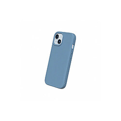 RhinoShield Coque Compatible avec [iPhone 15 Pro] SolidSuit Compatible avec Magsafe - Coque Fine avec Technologie d'absorption des Chocs et Finition Premium Mate - Bleu marée 