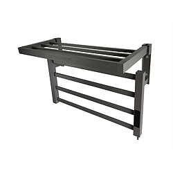 Pur Line Sèche-serviettes électrique avec étagère gris anthracite 55W