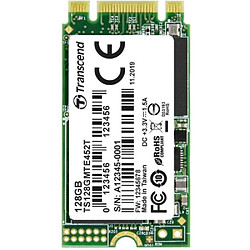 Transcend MTE452T Disque Dur SSD Interne 128Go M.2 NVMe PCIe 3.0 3D NAND Vert