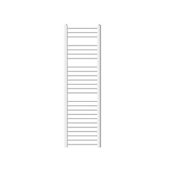 LuxeBath Radiateur Sèche-Serviettes Sahara pour Salle de Bain - 400 x 1500 mm - Blanc - Droit 