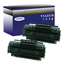 Lot de 2 Toners compatibles type T3AZUR pour HP CE505A / CF280A (05A/80A) - 2 300p Lot de 2 Toners compatibles type T3AZUR pour HP CE505A / CF280A (05A/80A) - 2 300p - T3AZUR