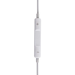 Wewoo Écouteurs argent pour iPhone, Galaxy, Huawei, Xiaomi, LG, HTC et autres smartphone intra-auriculaires Body 3,5 mm avec contrôle de ligne ampli Mic, pas cher