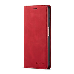 Etui en PU rouge pour votre Huawei P30 Pro