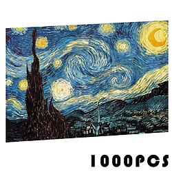 Avis RedMiter Puzzle Adultes Jeu de Van Gogh Sky 1000 pièces intéressant - Bleu