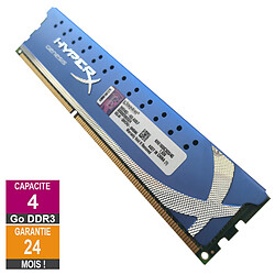 Barrette Mémoire 4Go RAM DDR3 Kingston KHX1600C9D3/4G DIMM PC3-12800U · Reconditionné PC3-12800 - 1600MHz