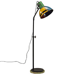 vidaXL Lampadaire 25 W multicolore 30x30x100-150 cm E27