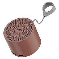 Yonis Mini Enceinte Bluetooth 5.0 Super Bass Portable Enceinte Bluetooth 5.0 Portable Super Bass 10M Autonomie 4H Ultra-Léger Marron YONIS