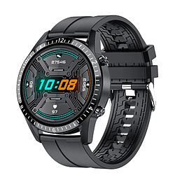 Universal Smartwatch Téléphone Écran tactile complet Sport Montre de fitness Étanche Connexion Bluetooth IOS Smartwatch Hommes | Smartwatches (silicone noir) 