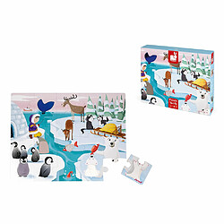 Avis Puzzle enfant tactile La banquise 20 pièces - Janod