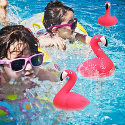 Acheter Dessin Animé Mignon Flottant Piscine Spa étang Thermomètre Flamant Rose