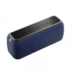 General Haut-parleur Bluetooth 60 W, puissant haut-parleur stéréo extérieur avec basses riches, haut-parleur portable étanche IPX6 Bluetooth 5.3,/40H/TF Card/AUX/EQ (bleu)