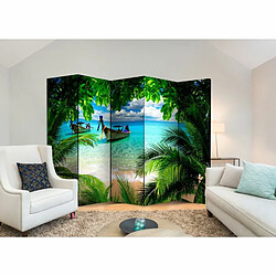 Paris Prix Paravent 5 Volets Tropical Paradise 172x225cm