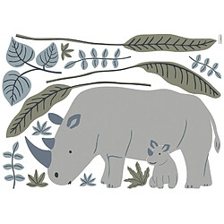 Sticker Lilipinso les Rhinos 64 x 40 cm