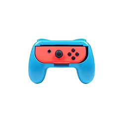 Subsonic 2 Grips manette pour Joy-Cons Nintendo Switch rouge et bleu fluo