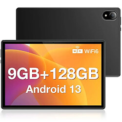 Tablette tactile DOOGEE U10 PC Android 13,4+5 Go étendue + 128 Go-10.1pouce HD,Batterie 5060mAh-Widevine L1-BT5.0-TUV SÜD - Gris 