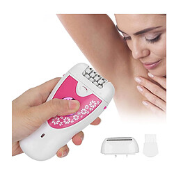 Chrono Épilateur pour le corps Rasoir électrique pour femme Épilateur portable indolore pour femme, épilateur pour femme , rose