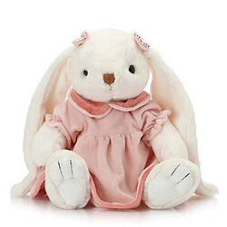 Universal Lapin poupée en peluche jupe de jouet blanc