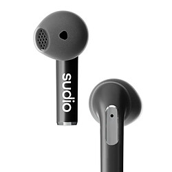 Sudio Écouteurs Sans Fil N2 IPX4 Semi Intra-auriculaires Bluetooth 5.2 Noir pas cher