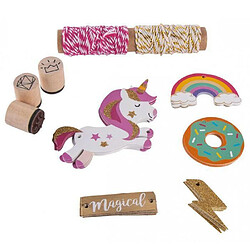 Rayher Kit décoration de cadeau - Licorne 