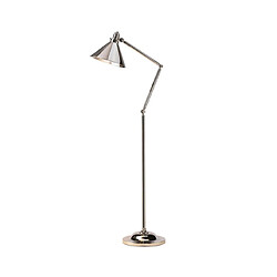 Elstead Lighting Lampadaire Provence Nickel poli Coloris : Nickel poliNombre d'ampoules : 1Type d'ampoule : E27Puissance max par ampoule (W) : 100Ampoules incluses : NonIP : 20Hauteur en Cm : 204Largeur en Cm : 34Clas