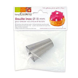 Scrapcooking Douille pâtisserie inox - 18 mm 