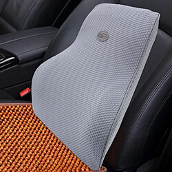 Wewoo KCB Voiture Auto Saison Universelle Bambou Charbon De Bois Mémoire Coton Dos Coussin Tapis 