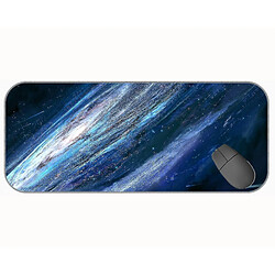 Universal (750x300x3), XXL Gaming Mouse Mat étendu, Galaxy Sci Fi Space Office Mouse Pad