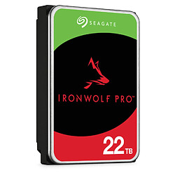 Seagate Technology Disque dur Seagate IRONWOLF PRO 3,5" 22 TB 