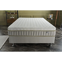 Incroyable Literie NATAVEGA |Matelas mousse HR40kg aux extraits de soja | surmatelas intégré 140x190 pas cher