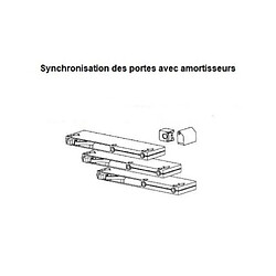 Inside 75 Lot 3 amortisseurs ANKARA pour synchronisation portes coulissantes