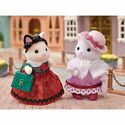 Ludendo La valisette de mode et grande sœur chat persan - Sylvanian Families 5461