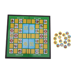 Jeu d'échecs avec des animaux de la jungle Chinois Jungle Animaux Jeu d'échecs Conseil Puzzle Enfants Jouet Éducatif Cadeau