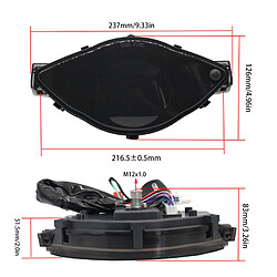 Odomètre LCD de moto pas cher