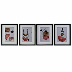 Cadre DKD Home Decor Moderne (35 x 2 x 45 cm) (4 Unités)