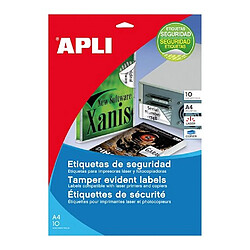 Etiquette ultra résistante laser 45,7 x 21,2 mm Apli - blanche - Pochette de 480 Etiquette ultra résistante laser 45,7 x 21,2 mm Apli - blanche - Pochette de 480 - Blanc - APLI