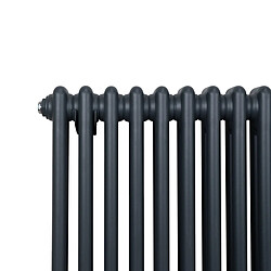 Monstershop Radiateur Traditionnel à Double Colonne – 1800 x 472 mm – Gris Anthracite