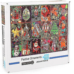 Universal Puzzle cadeau de noel, Puzzle décompressé pédagogique, 1000 pièces pour la décoration murale pas cher