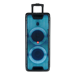 NGS Wild Rave 2 Enceinte de fête portable compatible avec la technologie Bluetooth et TWS-300W-USB-AUX IN. Autonomie 10 heures. lumières LED. Micro. pas cher