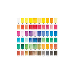 SAKURA Peinture aquarelle Koi Water Colors Studio, set 60 ()