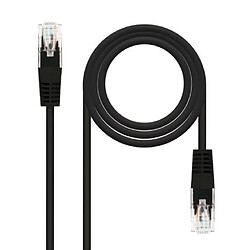 ? Câble réseau Utp Patch Cord Rj45 Cat 6 - 1 M Noir 